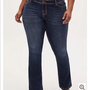 - Torrid Luxe Slim Boot Jeans